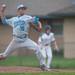 Skyline's Jack Clark pitches the ball during the fifth inning of the district finals against Huron, Saturday, June 1.
Courtney Sacco I AnnArbor.com 